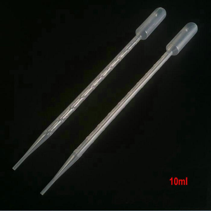 100 Ống hút nhỏ giọt 10ml - túi 100 cái