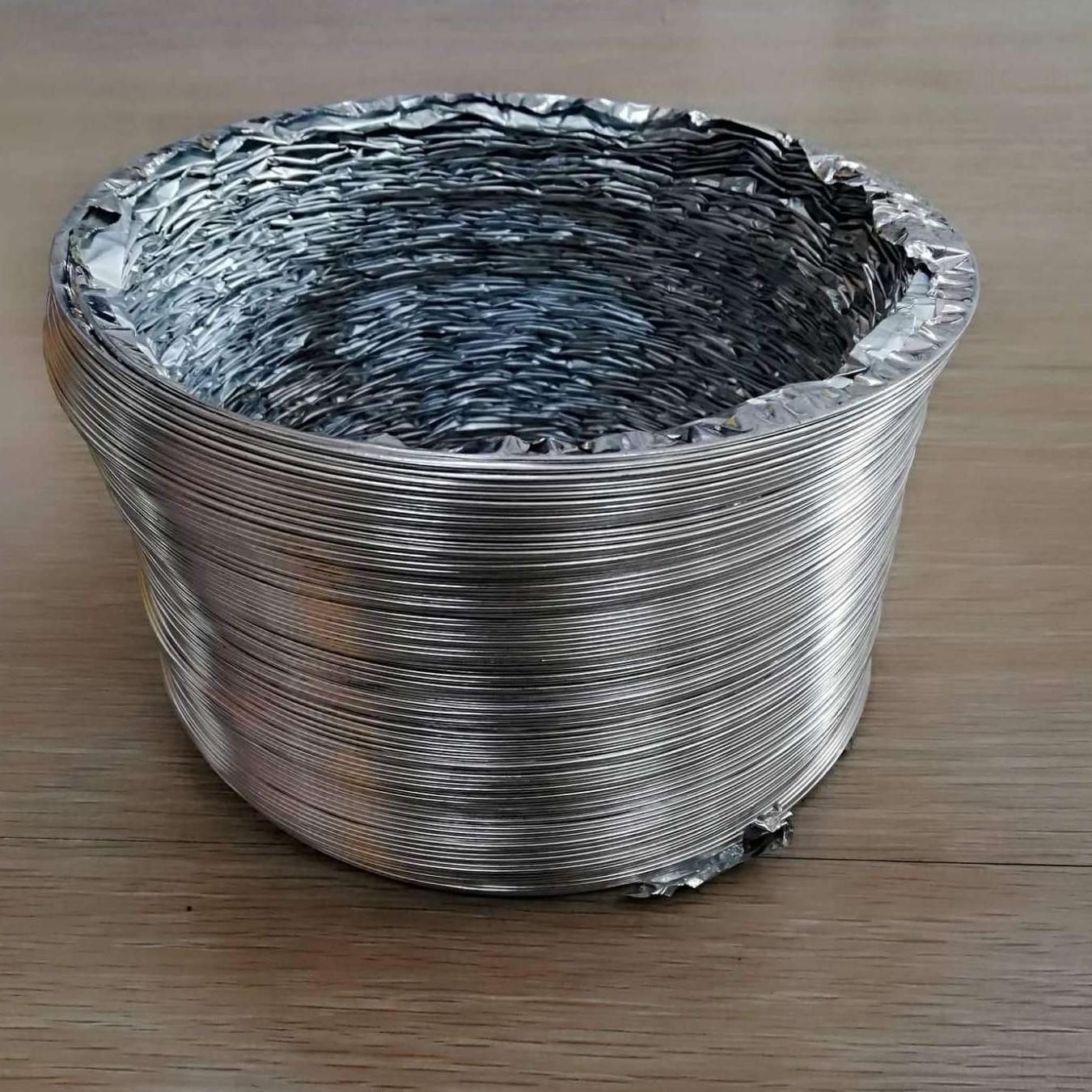 Range Hood Silver Pipe D125Mm X 8m