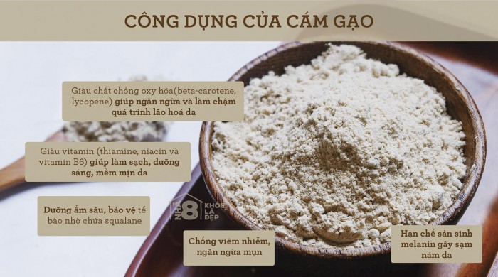 100gr cám gạo sữa quê Thái Bình
