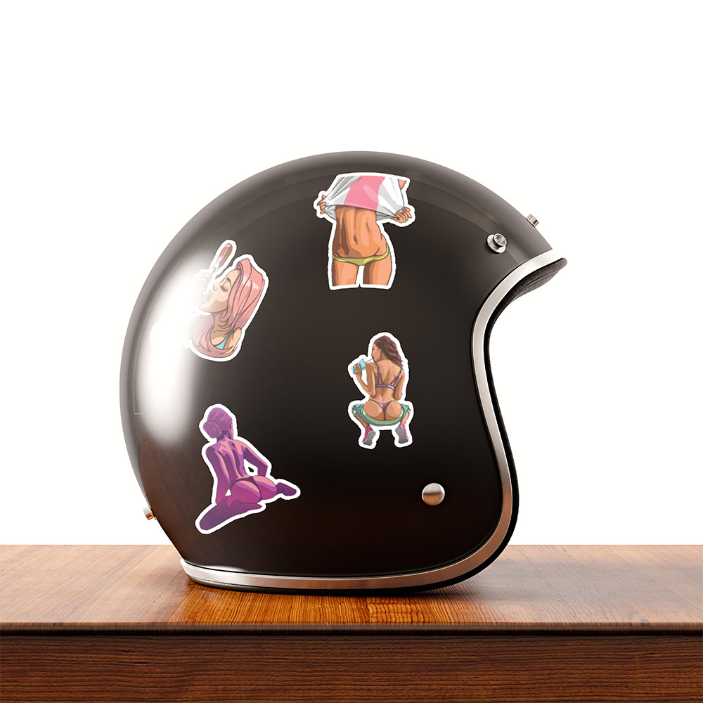 [HCM]Sexy Girl - Set 30 sticker hình dán