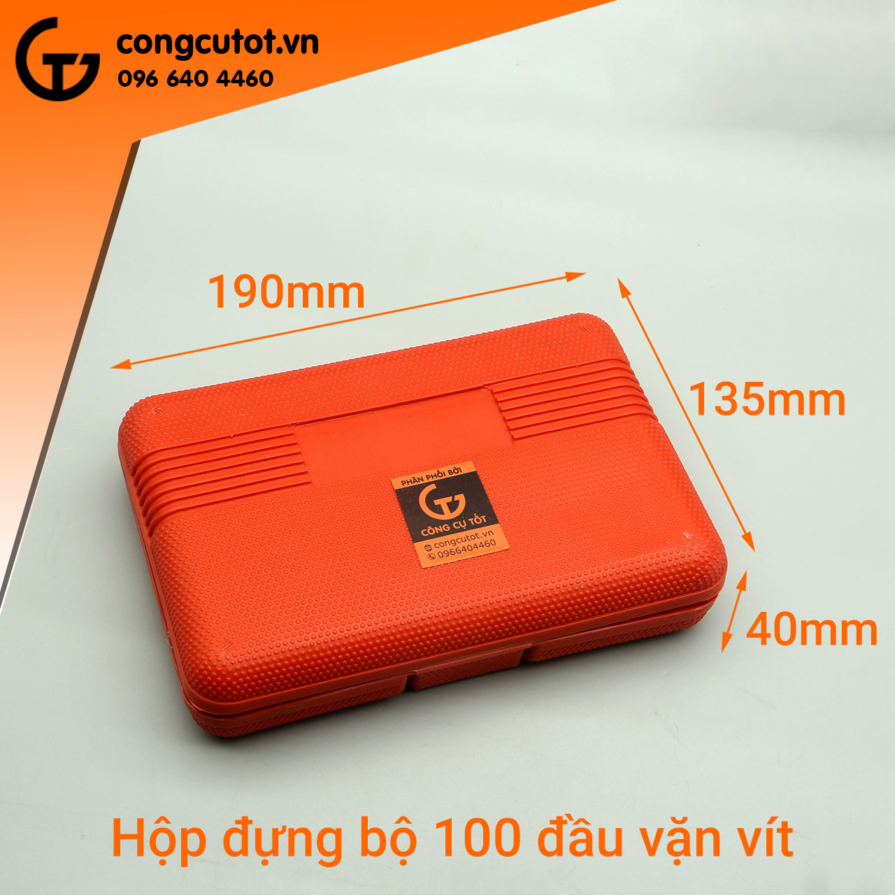 Bộ 100 đầu vặn vít