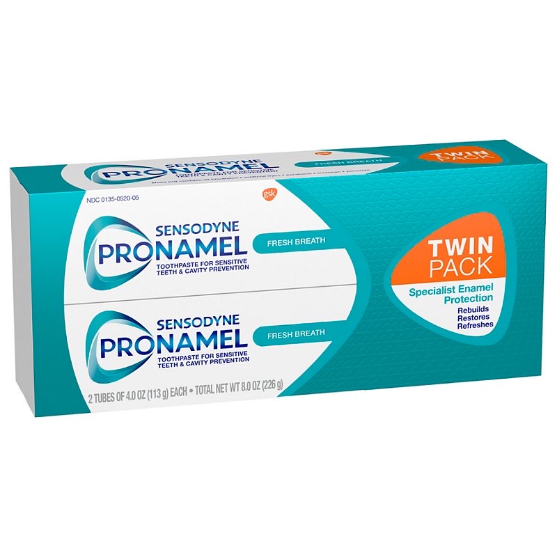[Hàng Mỹ] Kem đánh răng Sensodyne Pronamel Fresh Breath Sensitive Toothpaste - Fresh Wave 113g.
