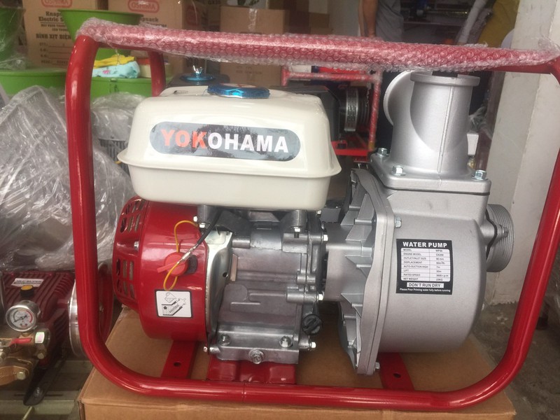 [HCM]Máy bơm nước chạy xăng YOKOHAMA WP30 động cơ 6.5 HP (YK80)