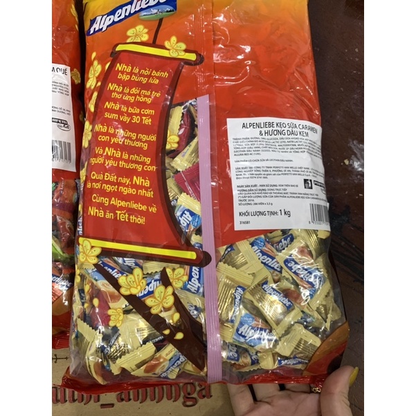 Kẹo Alpenliebe Túi 1kg