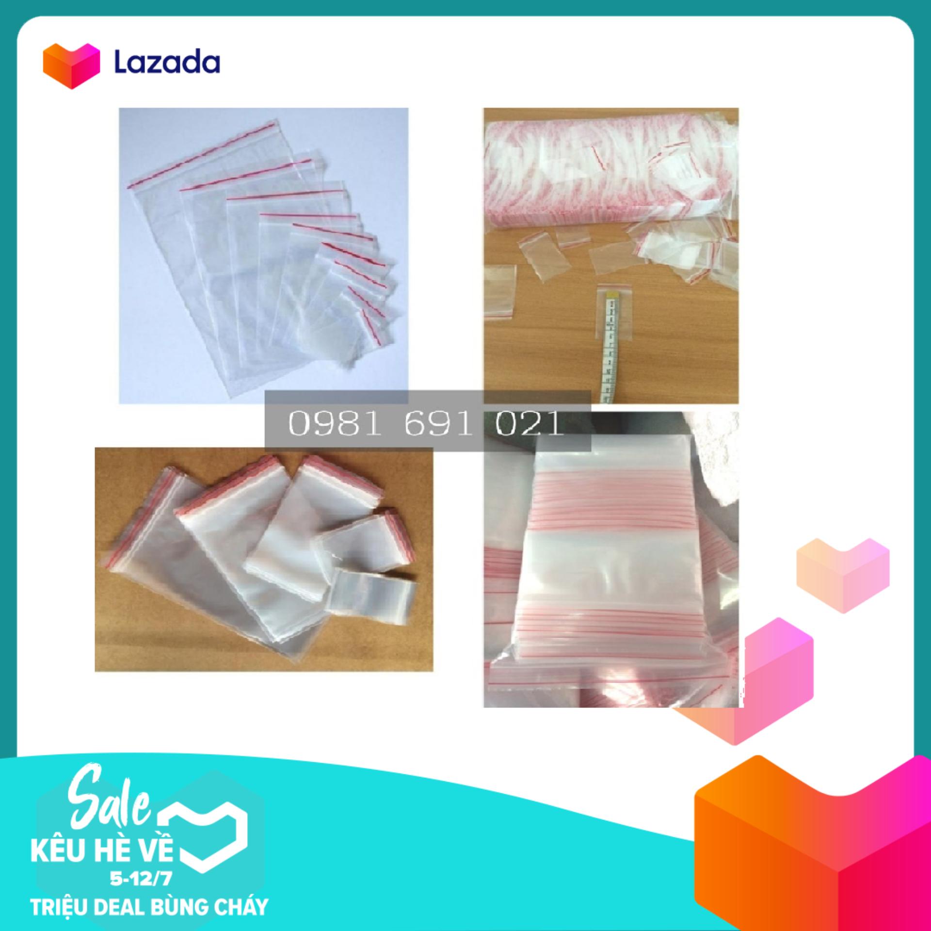 ]TÚI ZIP SỌC ĐỎ SIZE lớn NHẤT 40x60cm [1kg][HCM