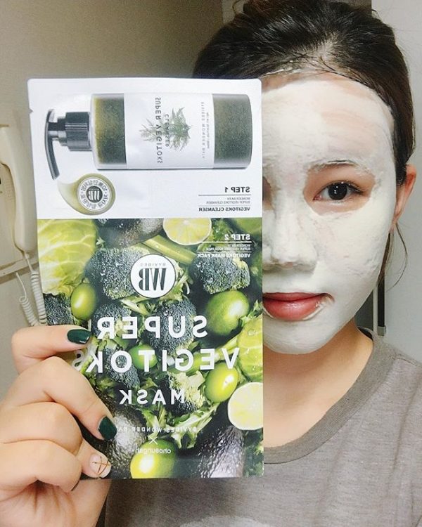 Mặt nạ rau củ Super Vegitoks Mask 6 miếng