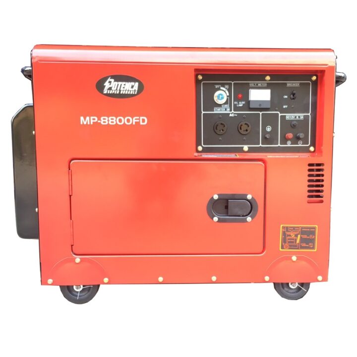 Máy Phát Điện Chạy Dầu 7Kw Potenca MP-8800FD