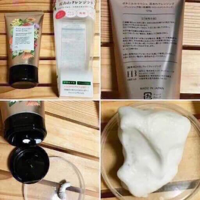 Sữa rửa mặt thảo mộc Botanical Nhật Bản chính hãng