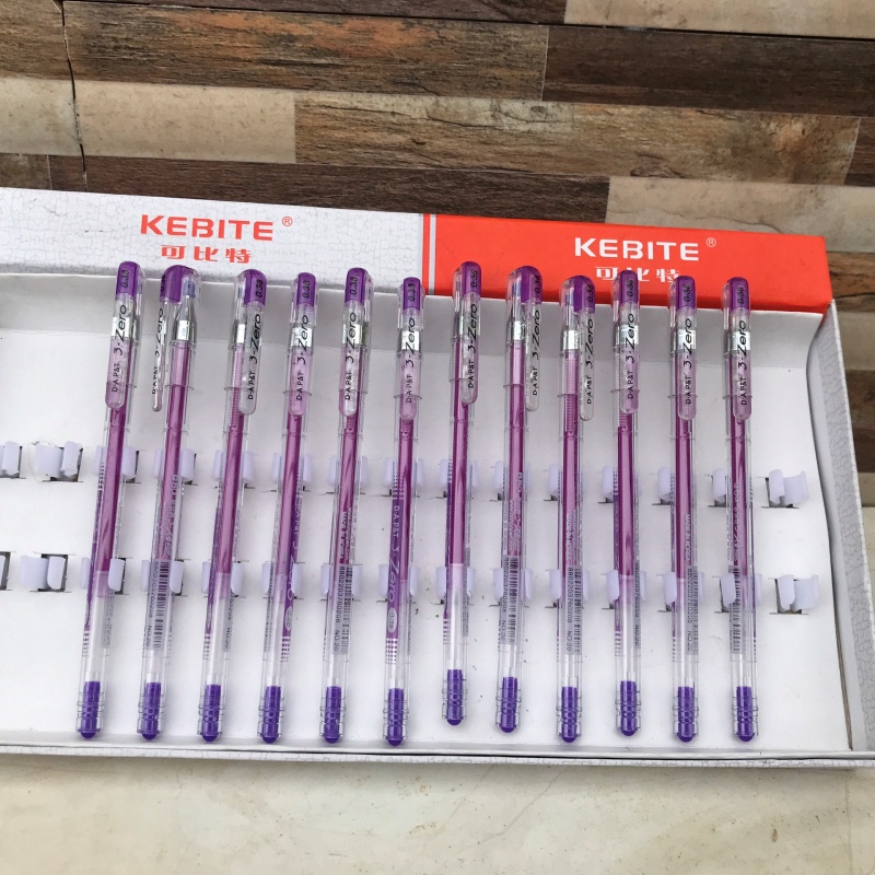 10 Bút Nước Zero No.20 - Mực Tím,xanh ,đỏ [ VPP Trí Đức ]