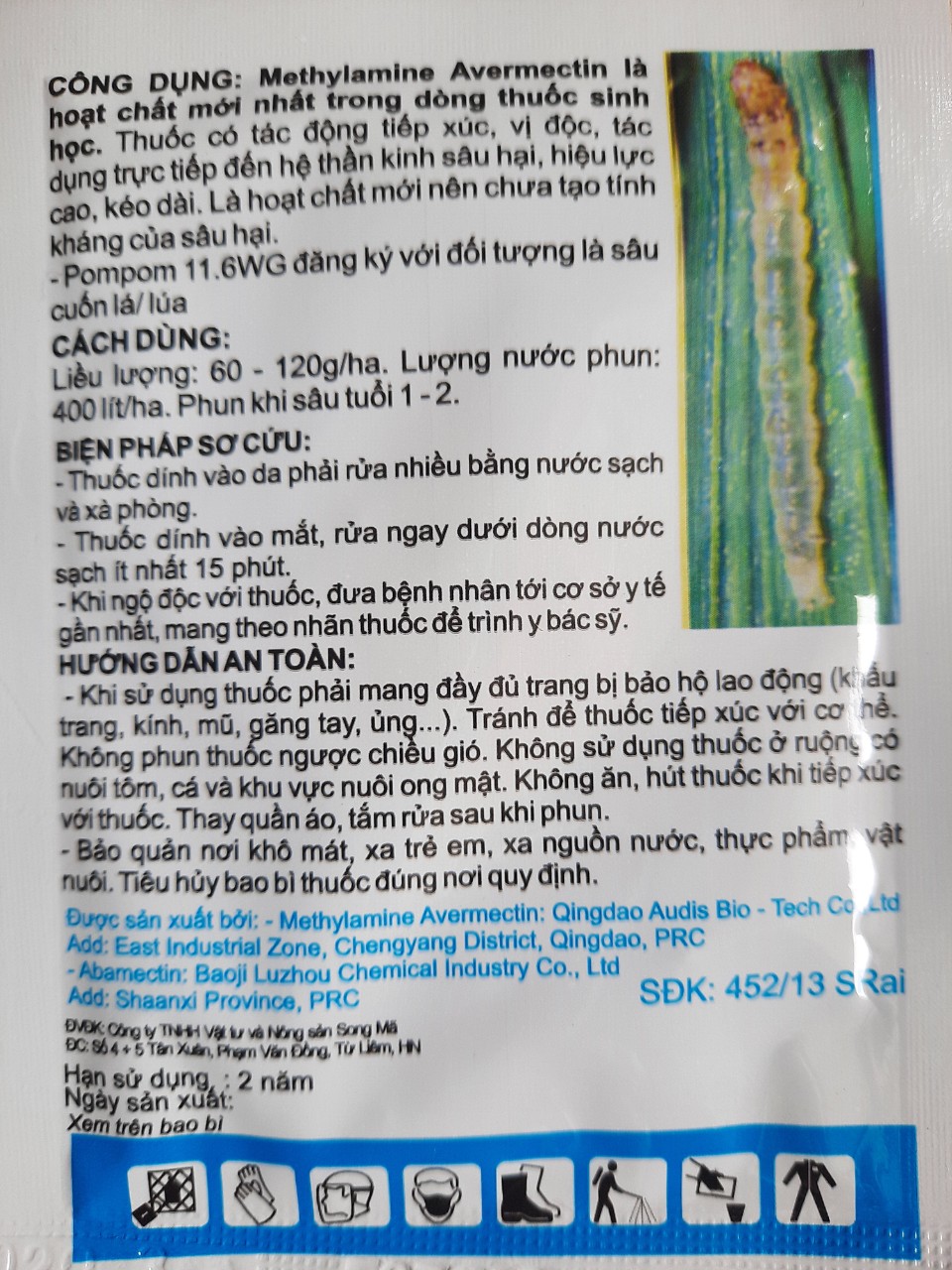[HCM]CHẾ PHẨM SINH HỌC TRỪ SÂU MET 116