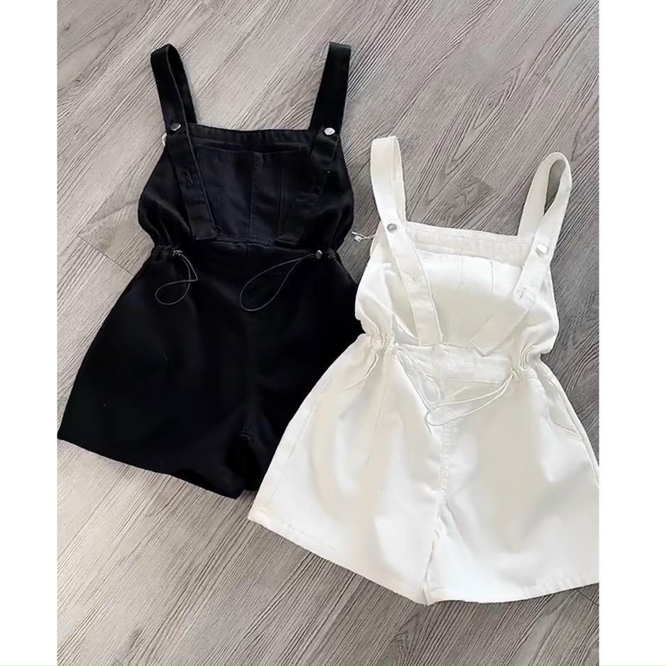 [HCM]Yếm Jean Nữ Thắt Dây Eo. YẾM QUẦN SỌT  JEAN CO GIÃN NHẸ, MỀM TÚI CÁ TÍNH