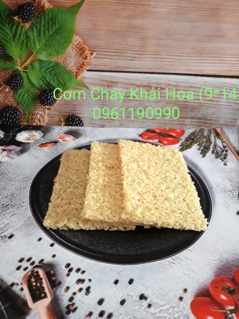 Cơm cháy khô chưa chiên 1kg 69k