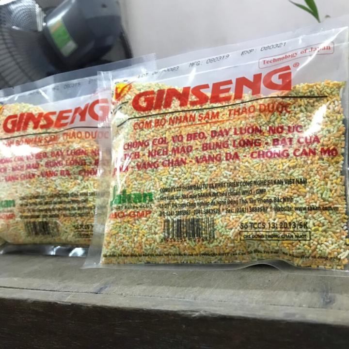 Cốm bổ gà đá GINSENG cốm siêu tan nhân sâm thảo dược [100g]