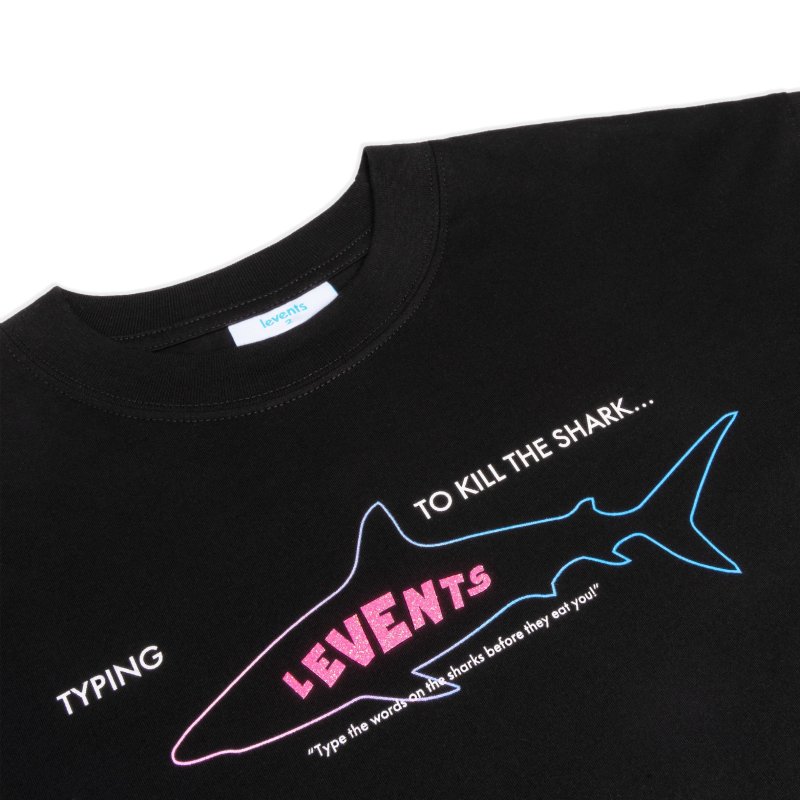 LEVENTS® Áo thun SHARK TEE/ BLACK