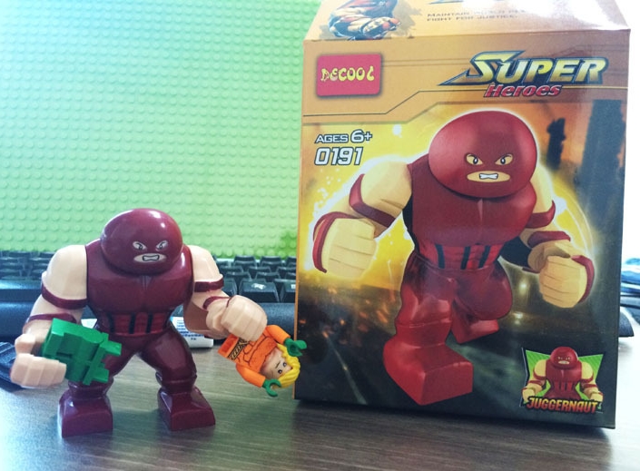 [HCM]Mô hình Big Figures lego siêu anh hùng Juggernaut - Decool
