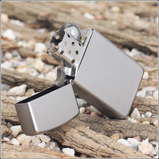 Zippo 1605 - zippo slim satin chrome
