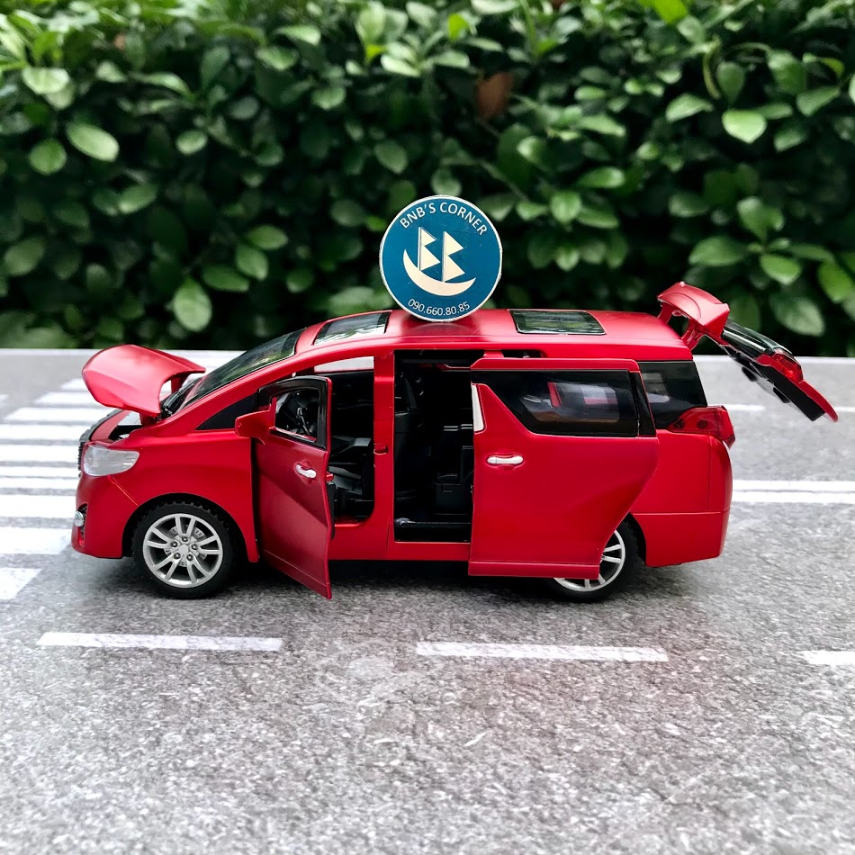 |BNB's Corner|Xe mô hình Toyota Alphard tỷ lệ 1:32