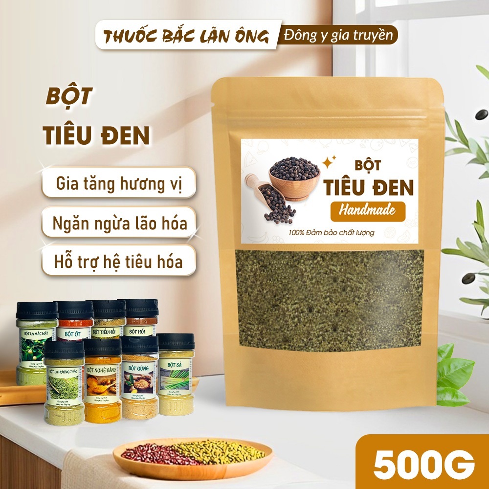Bột tiểu hồi hương nguyên chất 500g, gia vị nấu phở, bột tẩm ướp thịt nướng, thơm ngon