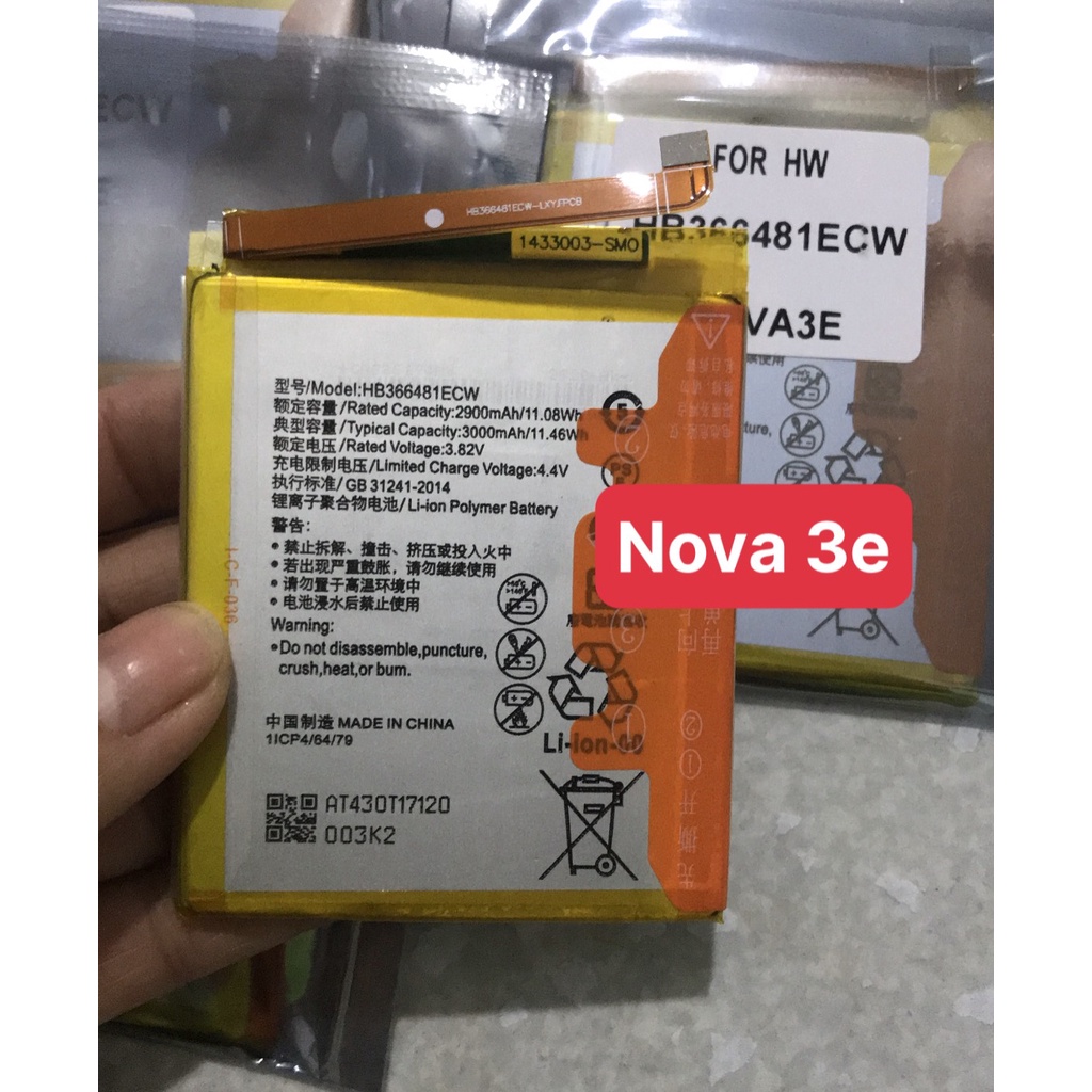 pin Y7 pro 2018 / Gr5 mini /P9 huawei / HB366481ECW