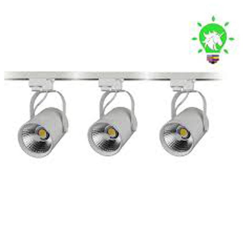 {XẢ KHO} Bộ 3 đèn RỌI RAY đen ,  trắng - Tặng kèm một thanh RAY dài 1M