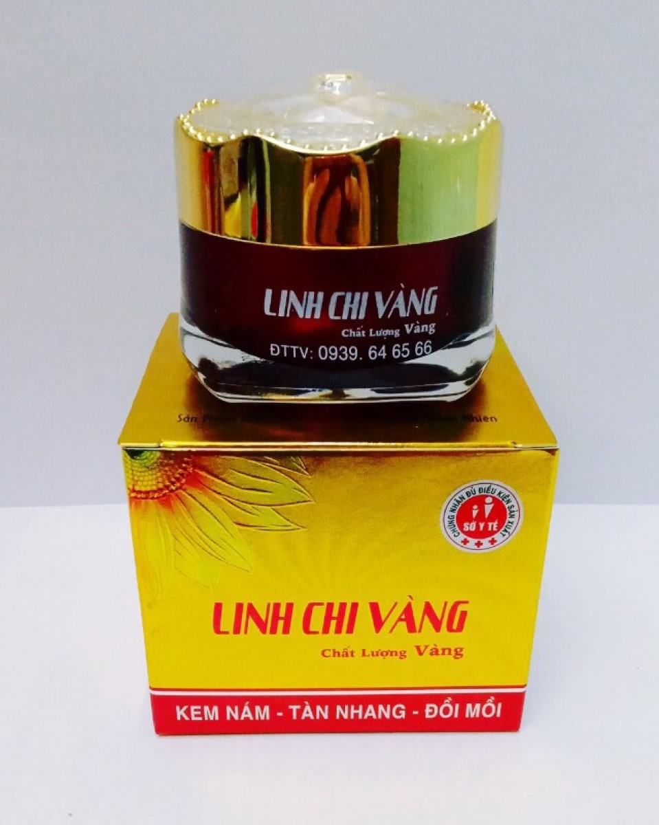 [HCM]KEM NÁM TÀN NHANG ĐỒI MỒI LINH CHI VÀNG 25G