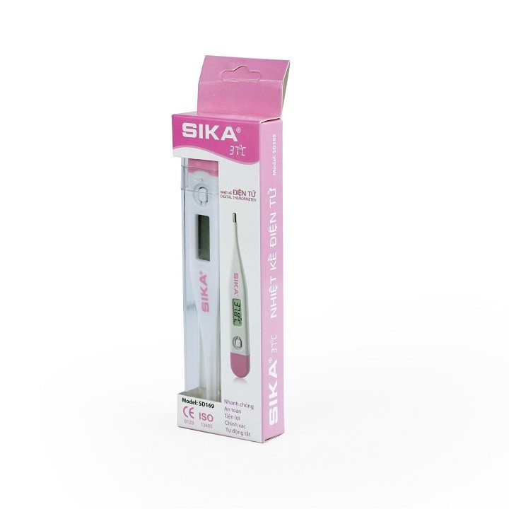 Nhiệt kế điện tử đầu cứng SIKA [chính hãng] .