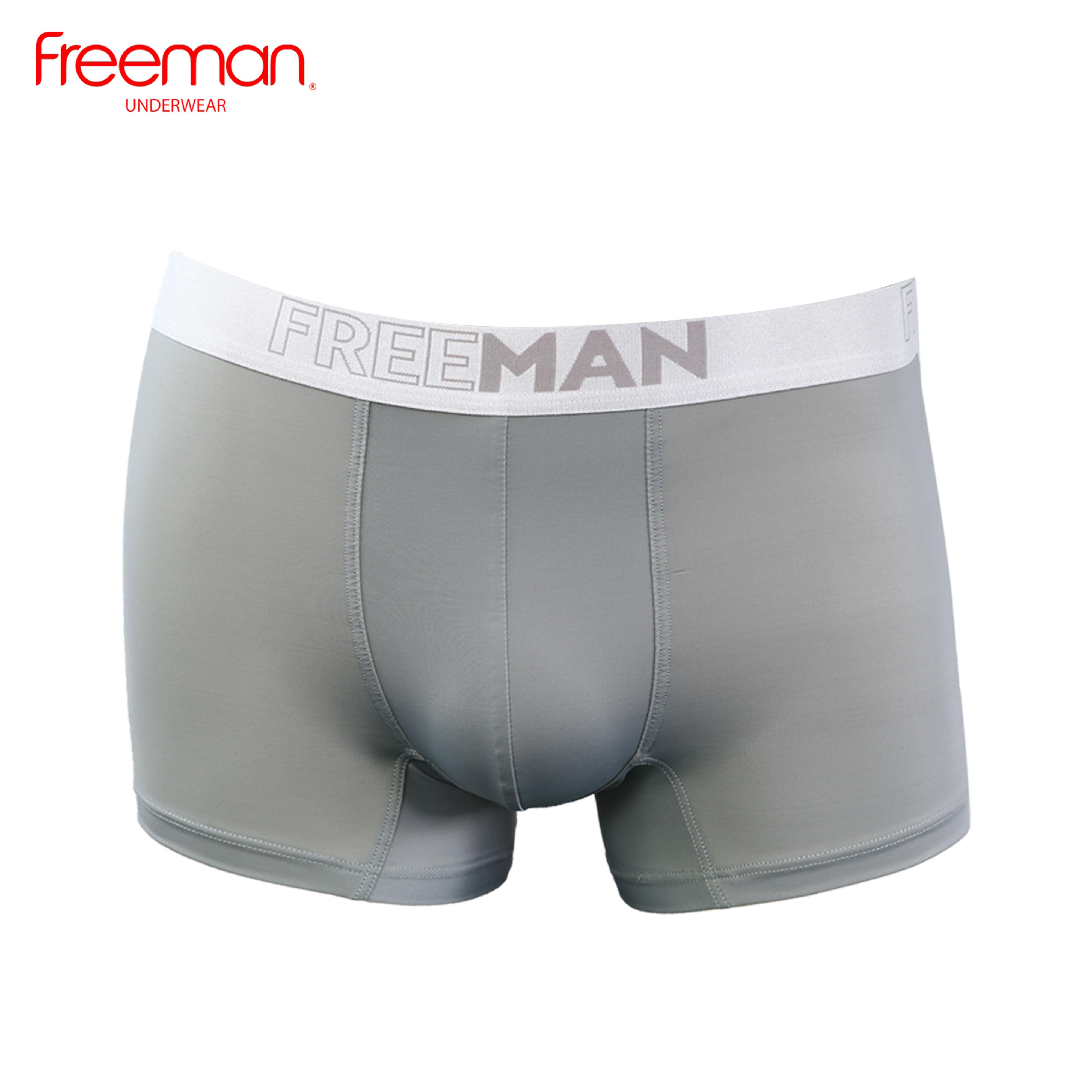 Combo 5 quần boxer nam Freeman 6523 - Chất liệu thun lạnh cao cấp