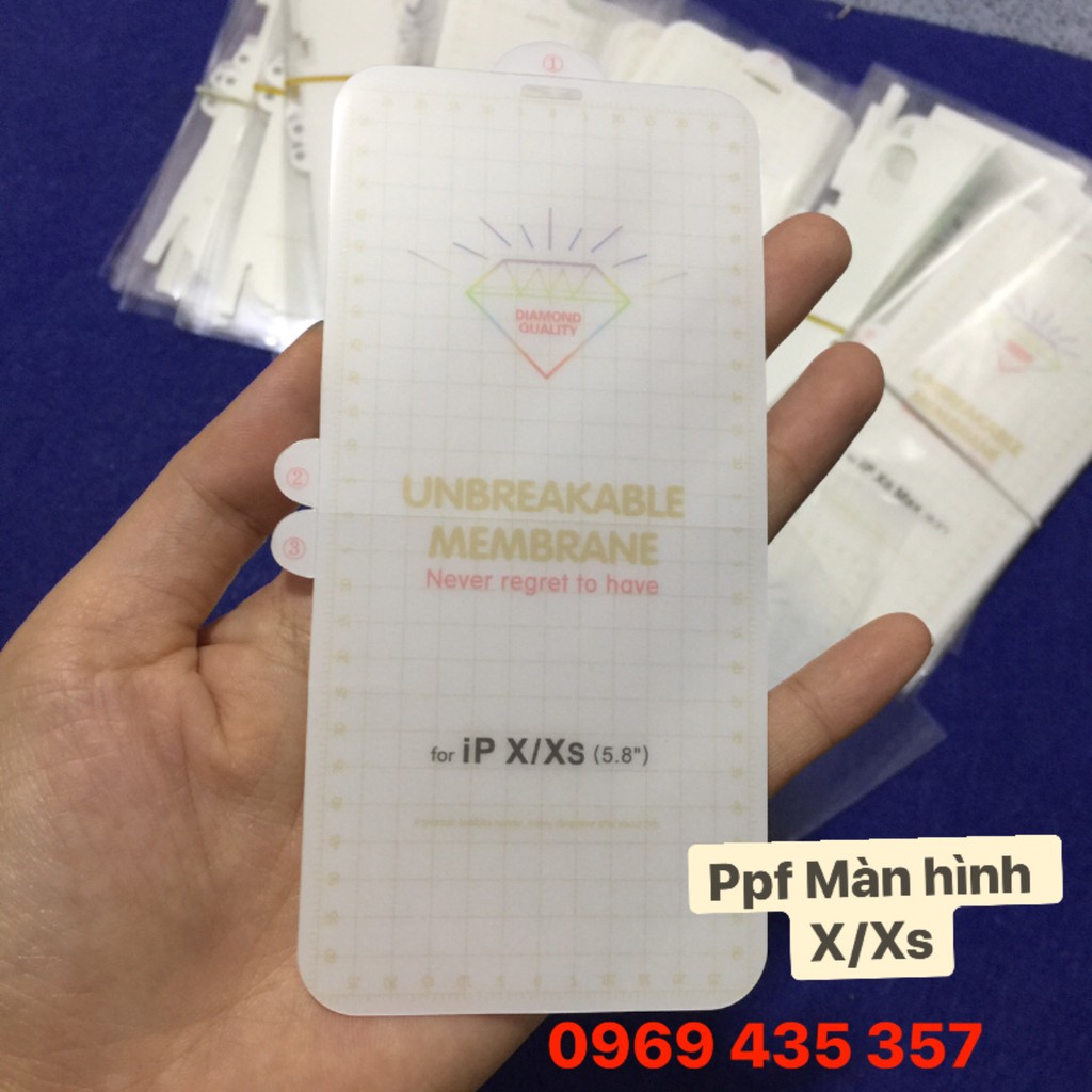 Miếng dán PPF màn hình cho ip X/Xs
