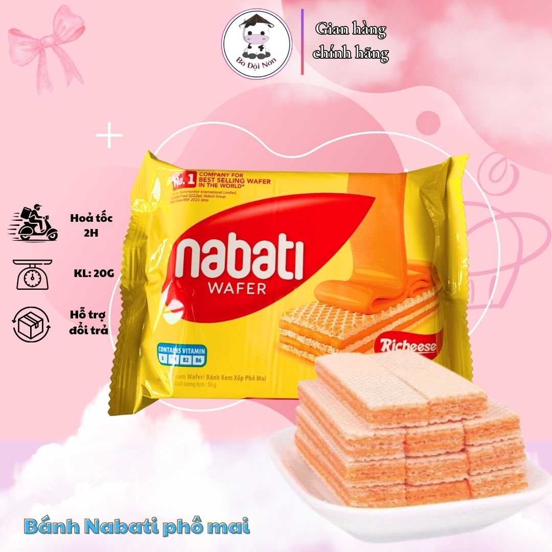 Bánh nabati vị phô mai