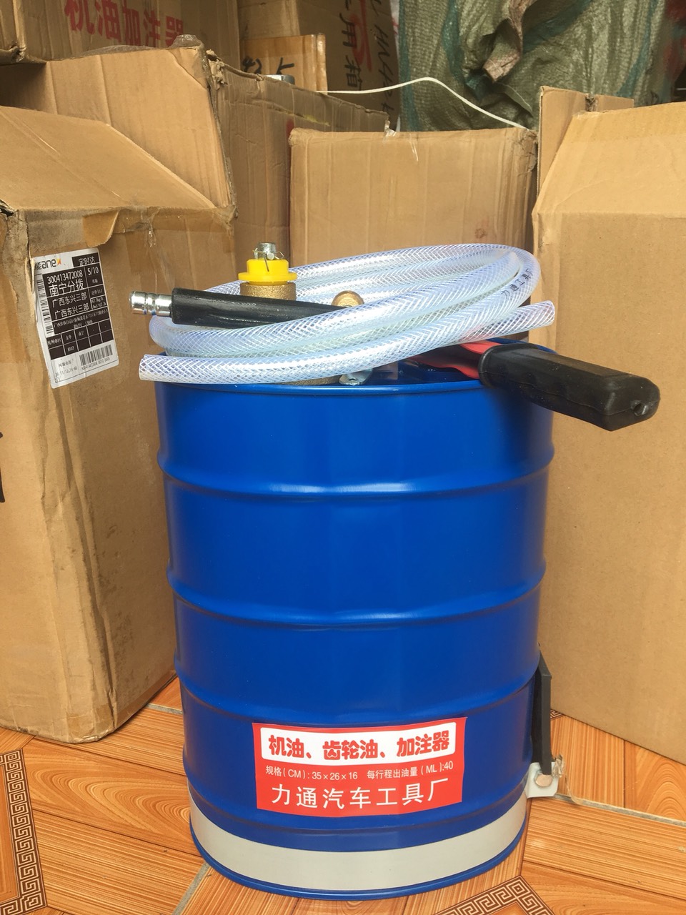 Bình bơm dầu cầu ,dầu hộp số,bình 10l