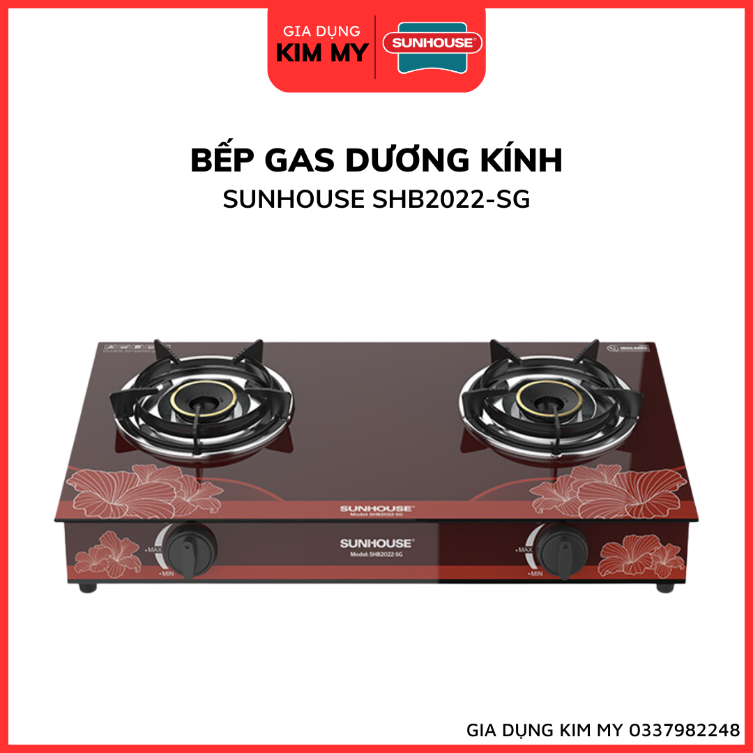Bếp gas dương kính sunhouse shb2022-sg