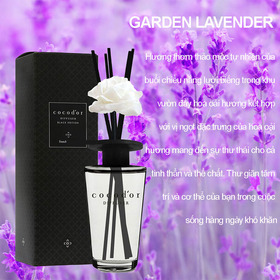 Tinh Dầu Tán Hương COCODOR DIFFUSER BLACK EDITION 500ml