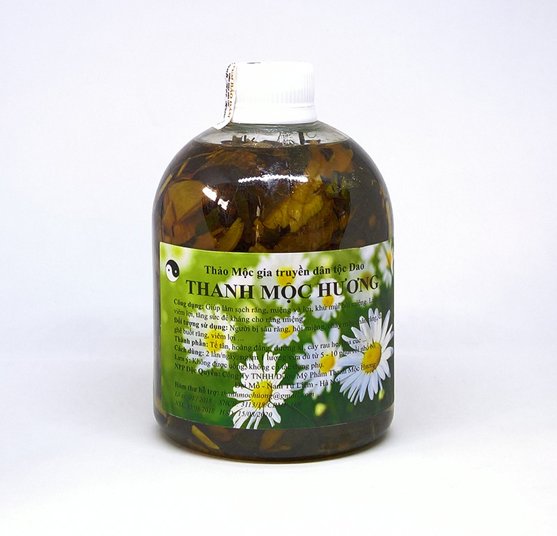 [HCM][Chính Hãng] Nước Súc Miệng Thanh Mộc Hương - 500ml
