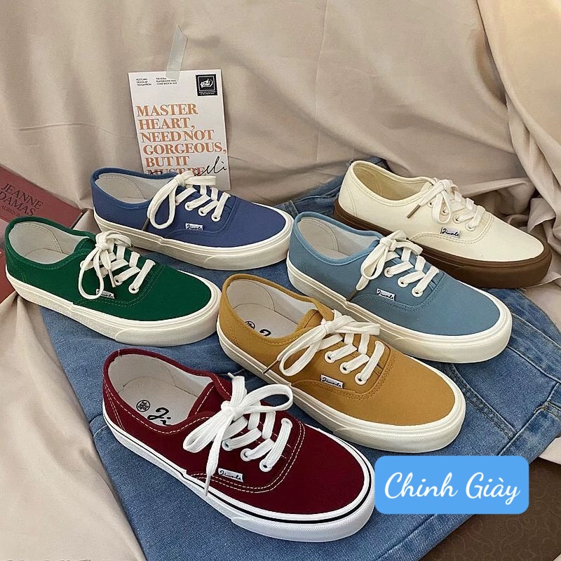 Giày thể thao nam nữ ulzzang canvas classic màu đặc biệt, giay học sinh, sinh viên