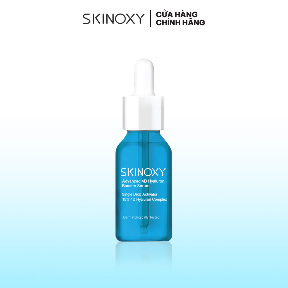 Skinoxy Advanced 4D Hyaluron Booster Serum – 9Ml (Tinh Chất Dưỡng Ẩm Giúp Da Trông Căng Mịn - 9Ml)