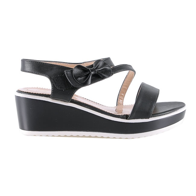 Giày sandal nữ màu đen HK7927