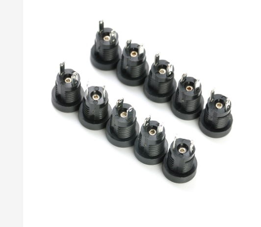 Bộ 10 Đầu jack đuôi cắm DC cái 5.5*2.1mm