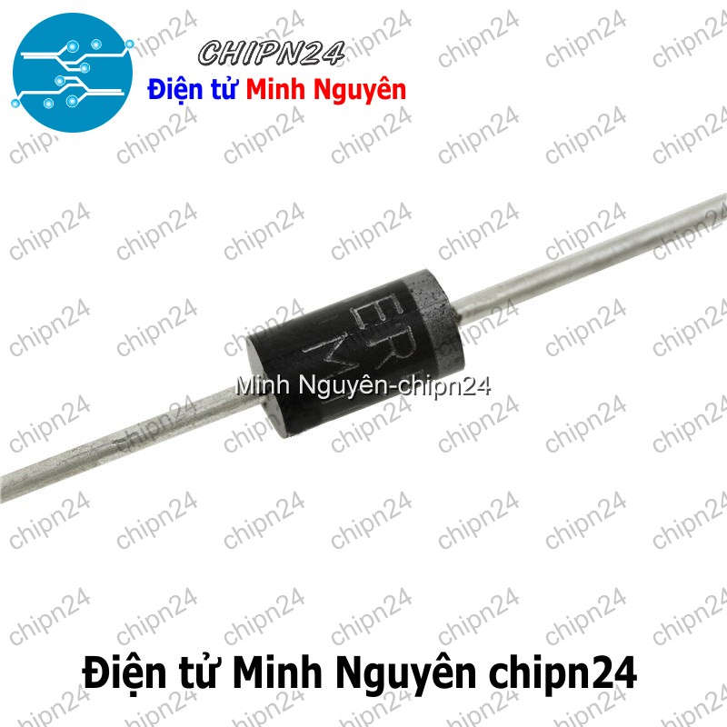 [5 con] (K470) Diode HER508 5A 1000V DIP [Diode xung] - HH004089