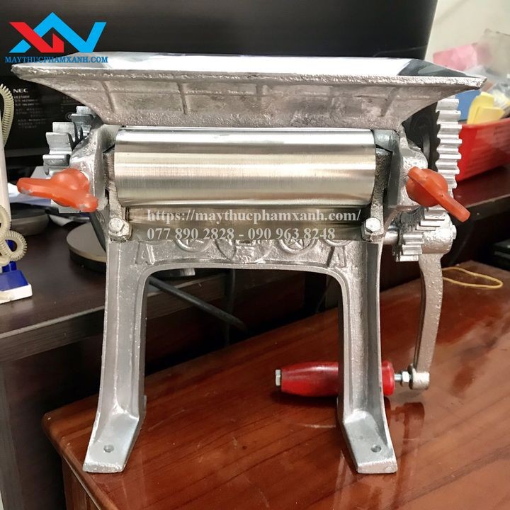 Máy cán mực khô size trung 13cm