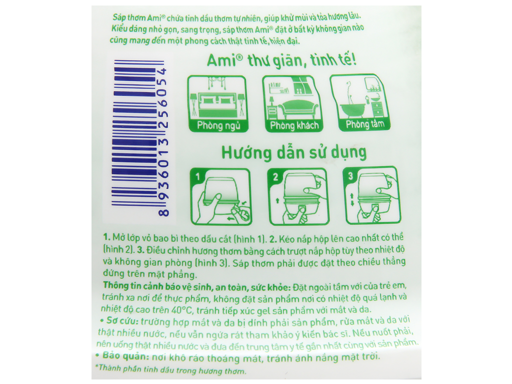 [HCM] Sáp thơm AMI 200G Hương Ylang