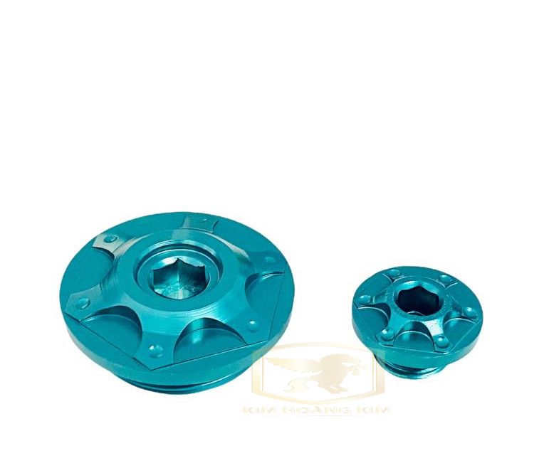 Ốc mâm lửa Xanh Lục Bảo YA..001 gắn Sirius,Exciter.....