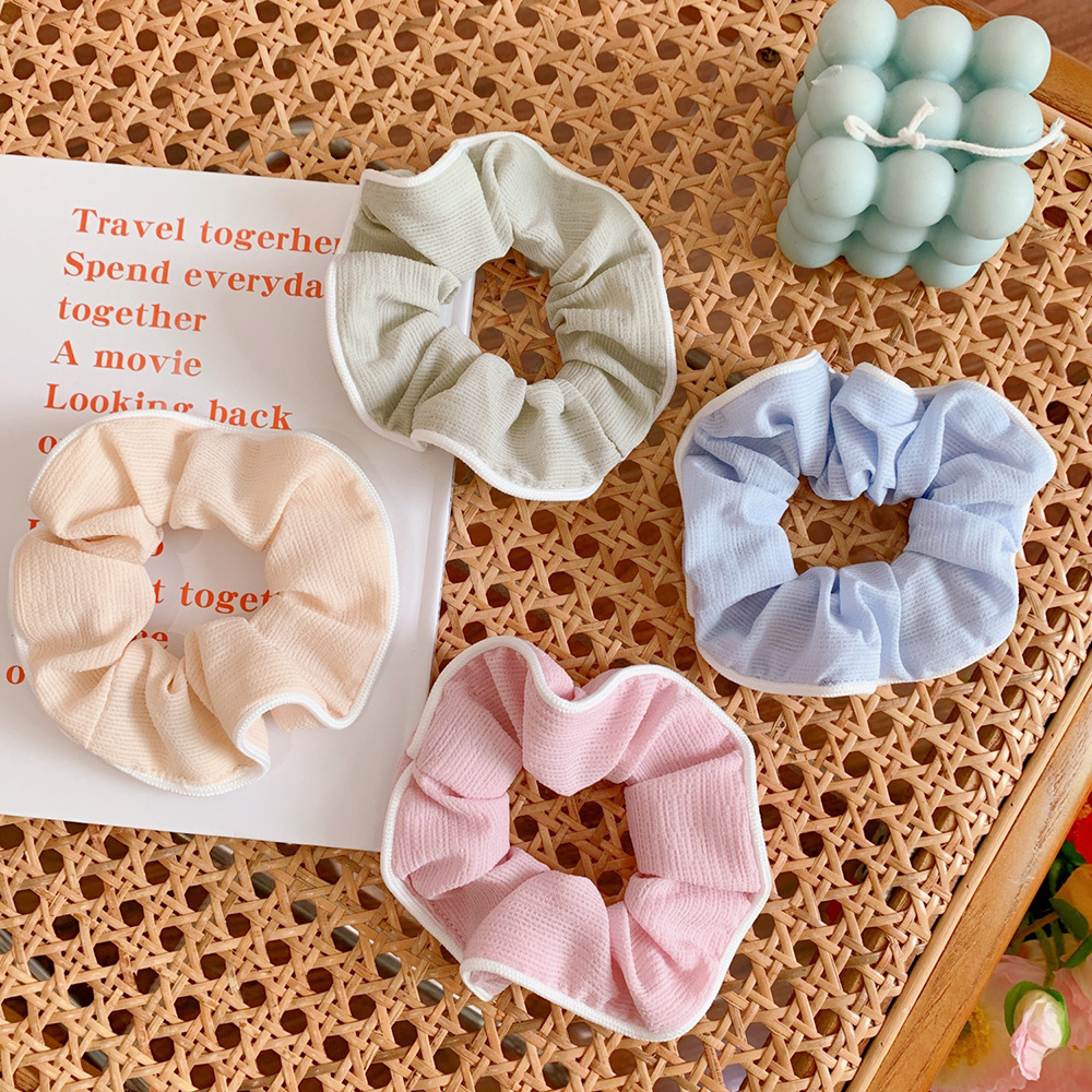 [LIN] Scrunchies Cột Tóc Vải Dễ Thương