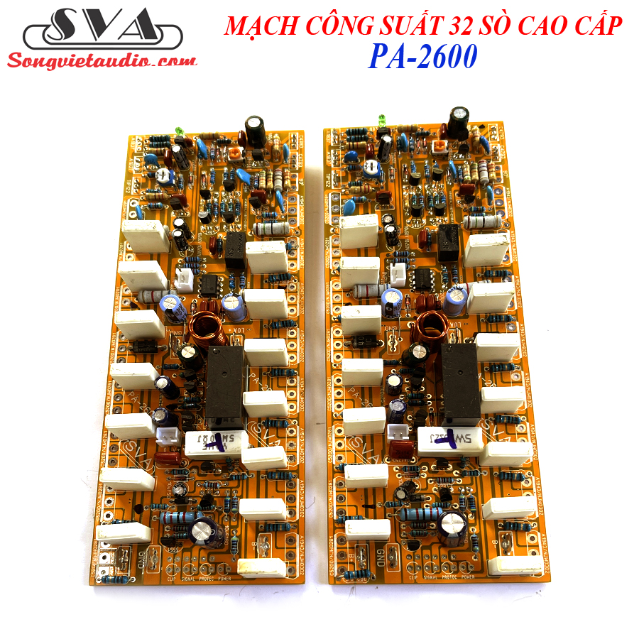32 premium grade high-power circuit-pa2600