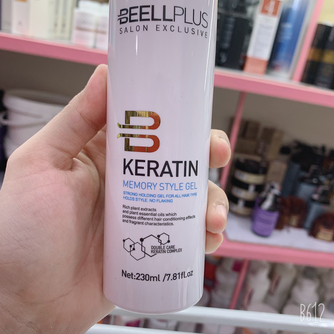 Gel Tạo Kiểu Tóc Beell Plus Keratin Memory Style 230ML