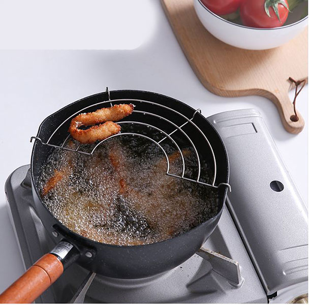 Vỉ gác chảo ráo dầu mỡ bằng inox (Chọn Size)