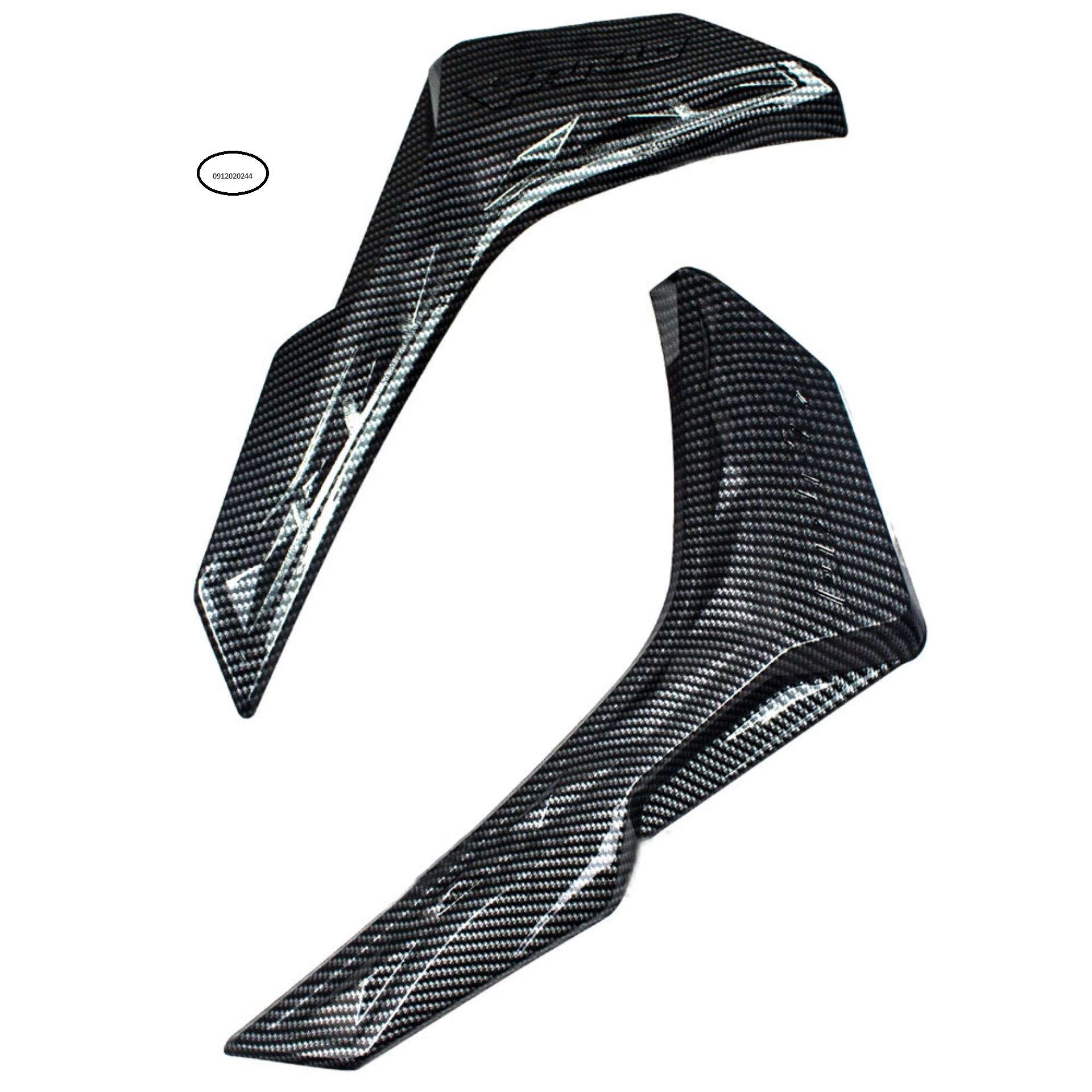 Co Bửng Vario 2018 - 2020 Đen Carbon & Trắng Crom