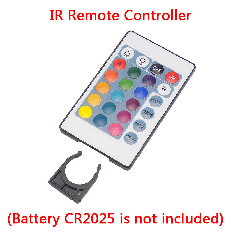 KKQLA Store DC 12V RGB IR Remote Controller Led Strip light 24 44 Keys adjustable switch for SMD 3528/5050/5730/5630 LED Strip lamp lighting