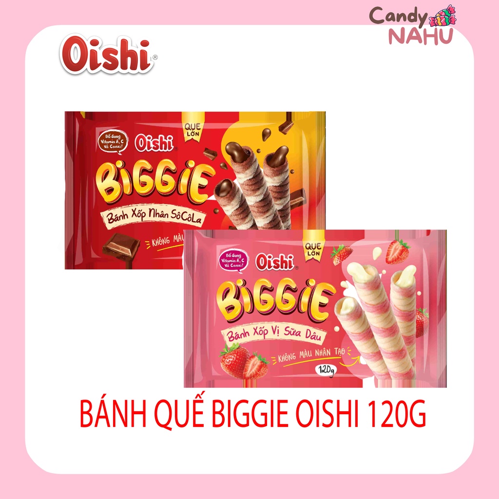 Bánh quế OISHI BIGGIE 120g