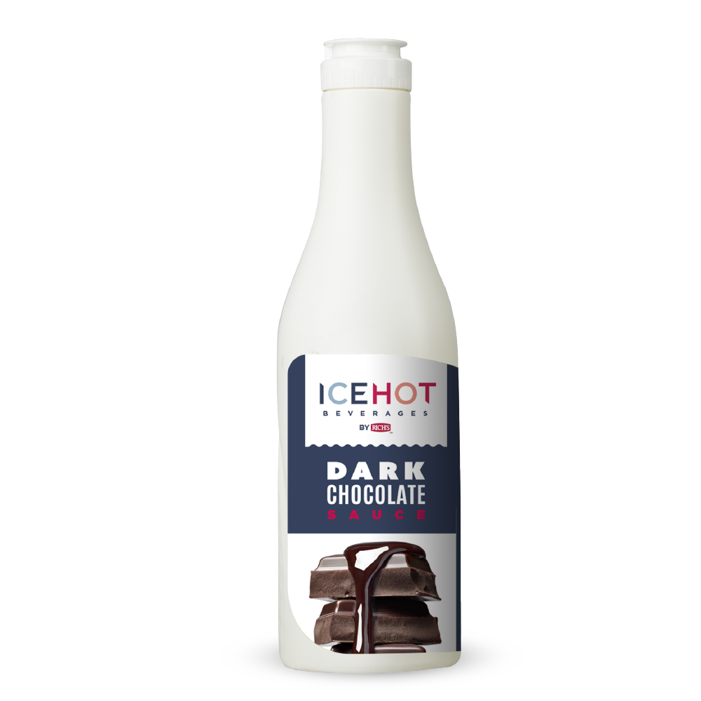 Sốt Pha Chế ICEHOT Sô-Cô-La Đen Chai 1Kg