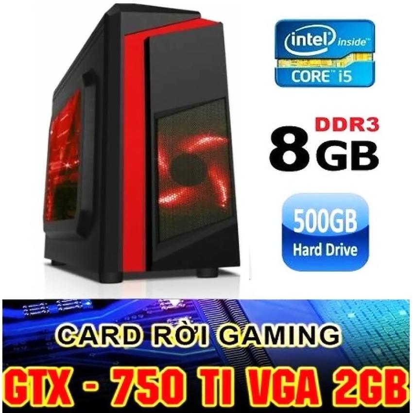 Máy tính chuyên game i5 3470 card GTX 750 RAM 8GB 1TB + LCD Dell 22 inch (VietNet)